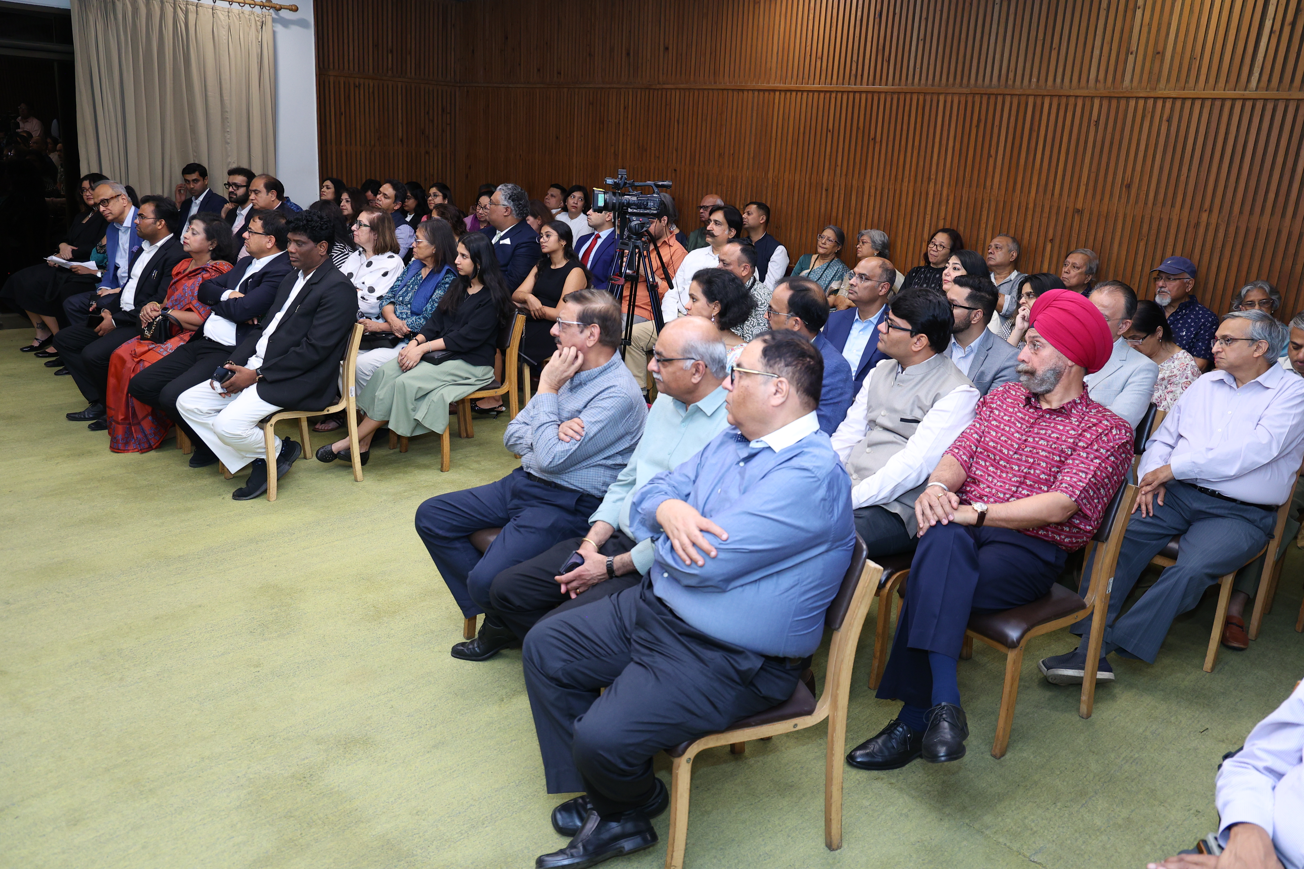 The audience at IIC Lecture Room II during the event