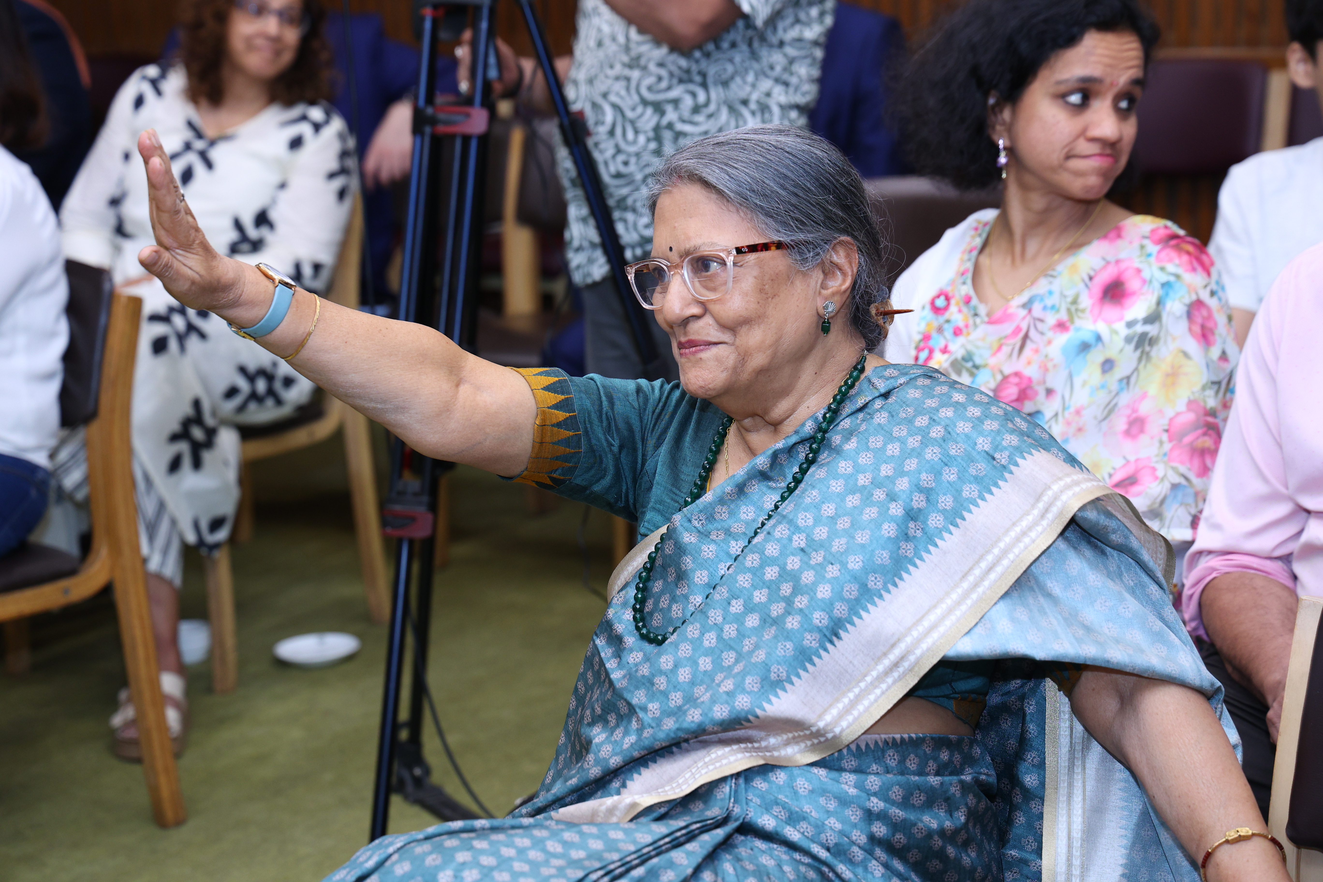Dr. Mala Dadlani during the Q&A